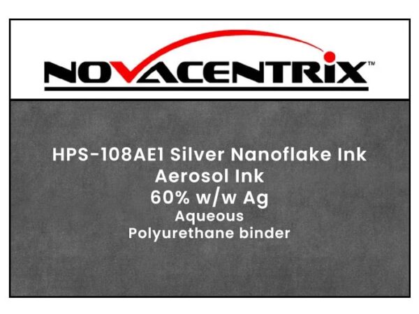 HPS-108AE1 Silver Nanoflake Description Card