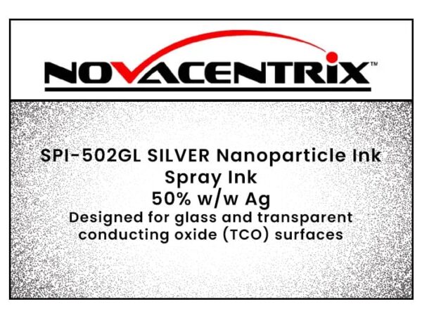 SPI-502GL Silver Nanoparticle Description Card